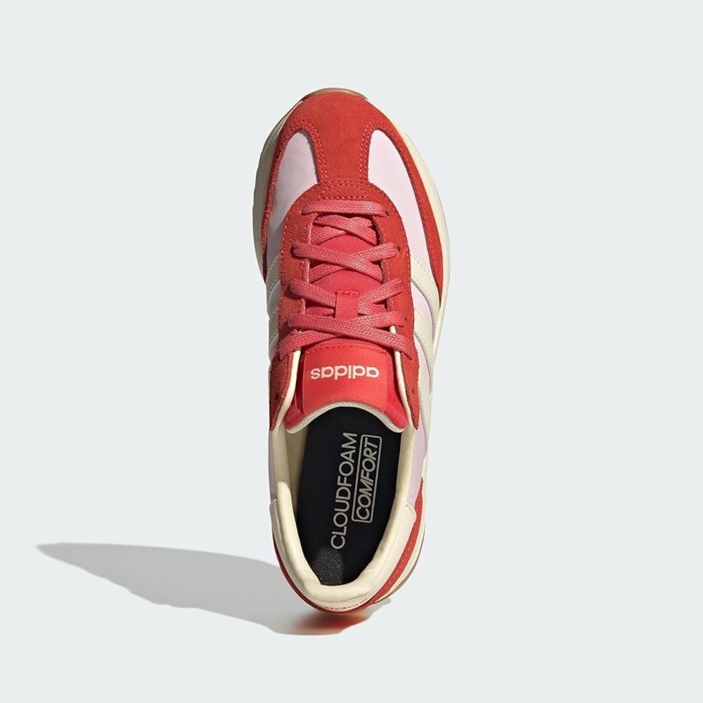 Adidas Red and Pink Sneakers
